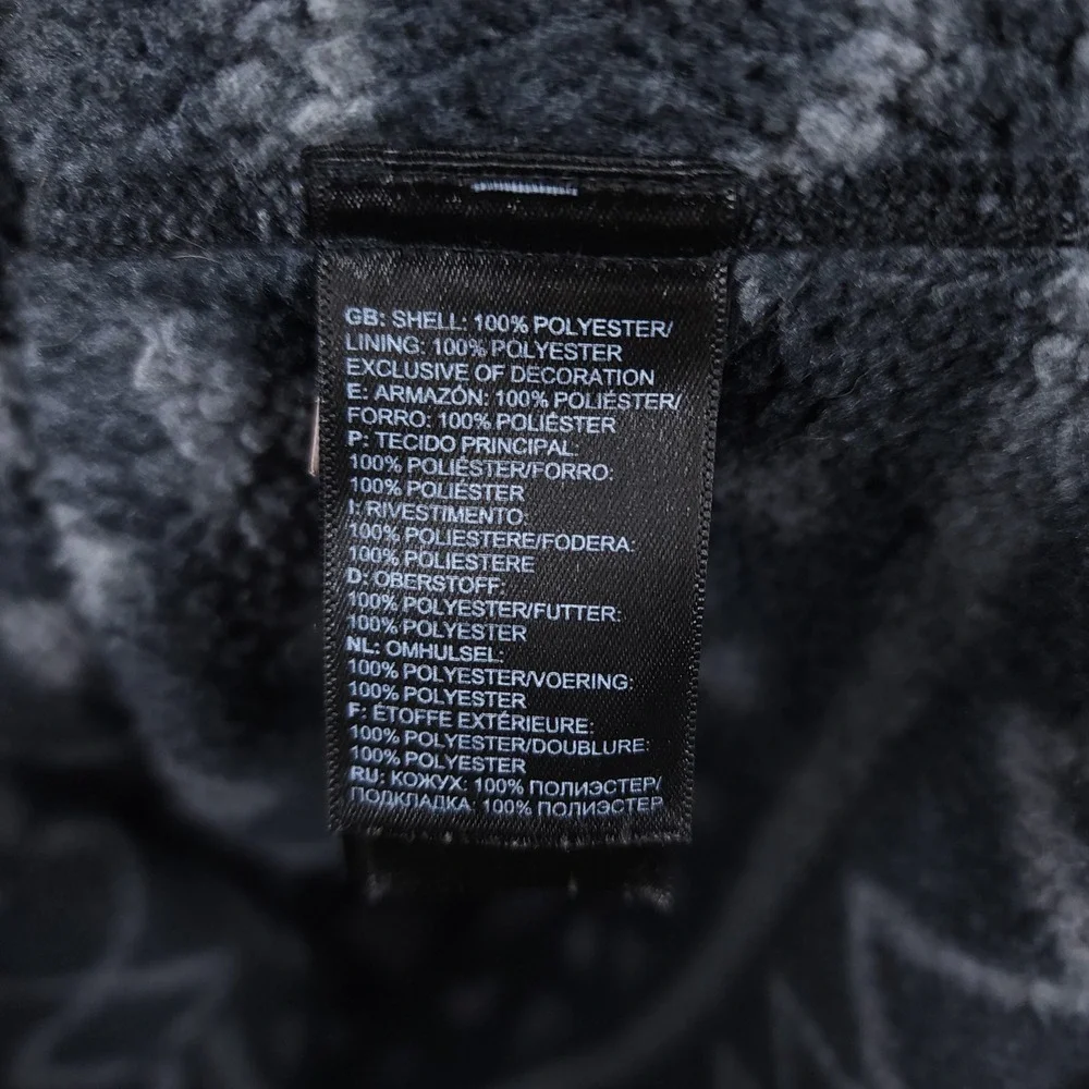 The North Face Medium Geometric Aztec Print Fleece‎ Quarter Zip Pullover Jacket